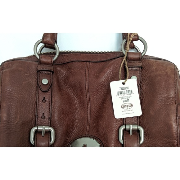 NWT Fossil Leather Bag - Picture 6 of 9